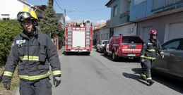 Tanto los bomberos como Protecci�n Civil acudieron a Vilaxo�n para auxiliar al vecino    . 