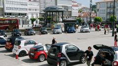 Imagen de archivo de la plaza Garc�a Naveira