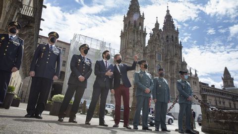 La reuni�n para ultimar el plan de seguridad del Xacobeo se celebr� en el Hostal dos Reis Cat�licos