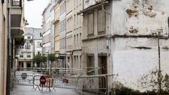 Este edificio de la Ra San Froiln de Lugo fue derribado este verano