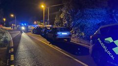 Imagen del operativo durante la madrugada del s�bado 24 de septiembre