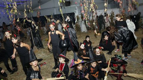 exposici�n de calabazas y baile de la asociacion Alfaia, FIESTA DE HALLOWEN 