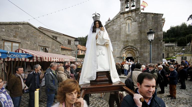 Imagen de archivo de la romer&iacute;a de las Candelas.