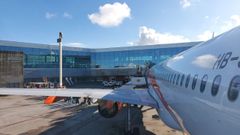 Avi�n de Easyjet, el lunes 26, de Santiago a Ginebra, como siempre (y m�s estos d�as) lleno de emigrantes de la Costa da Morte.