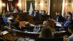 Pleno de septiembre en el Concello de Ourense.
