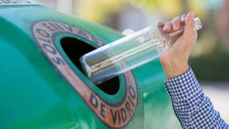 Reciclaje de vidrio