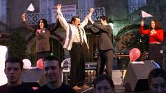 As� fueron las protestas contra la LOU en Pontevedra