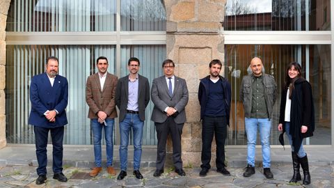 Presentacin de los seis nuevos investigadores Ramn y Cajal en la UDC