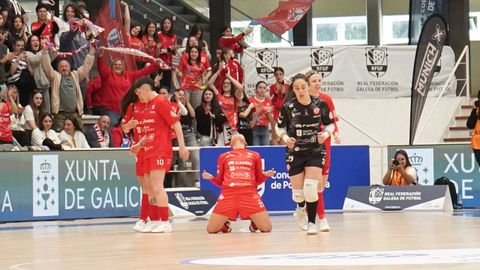 Final de la Copa Galicia 2026 entre Poio Pescamar y Castro Bloques Cando disputada en Pontevedra