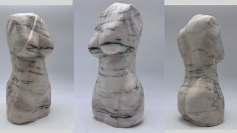 2.500�euros. Cristina Rommel (Alemana / Argentina, 1978). Afrodita. M�rmol Rosa.