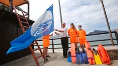 Cabeceira vuelve a optar a lucir este verano la bandera azul