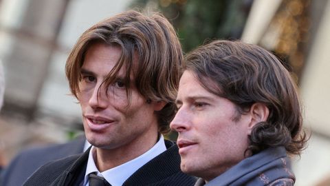 Sean y Anthony Souza, ahijados de Valentino