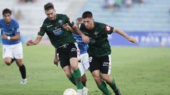 Brais, a la derecha, con H�ber (izquierda) en San Fernando