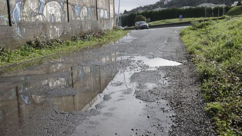 Situaci�n en la que se encuentra la carretera de acceso a Maristas