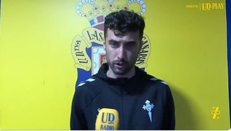 El t�cnico del Celta Juvenil A, Alberto Su�rez, tras el duelo ante el Las Palmas en la Copa de Campeones.