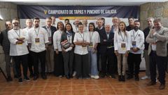 El quinto Campionato de Tapas e Pinchos de Galicia se desarrolla en el Monasterio de San Pedro de Rocas.