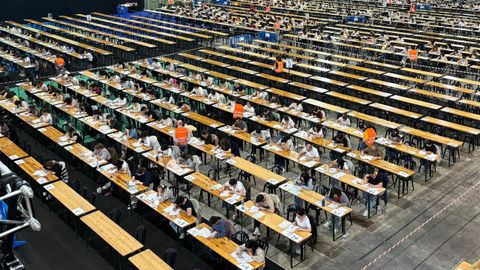 Foto de las pruebas celebradas este s&aacute;bado en Silleda