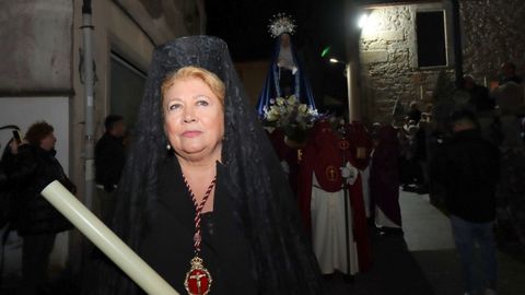 Procesi�n del Ecce Homo y la Virgen de la Amargura en Boiro