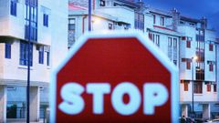 Imagen de archivo de una se�al de Stop en Vigo