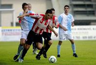 Partido de la Copa Diputaci�n entre Atl�tico Arteixo y Compostela.