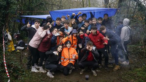 Familias y grupos de amigos disfrutaron de la romera