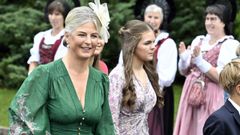 Boda de la princesa Mara Carolina de Liechtenstein y Leopoldo Maduro Vollmer