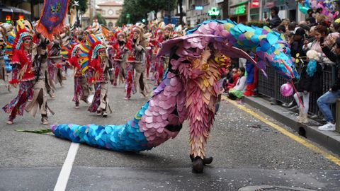 Desfile de Carnaval en Oviedo en una imagen de archivo.