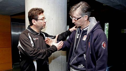 Los t�cnicos del Lobelle y del Obra se despiden