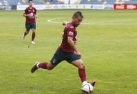 Adri�n Mouri�o marc� este domingo en Pasar�n sus dos primeros goles de la temporada. 