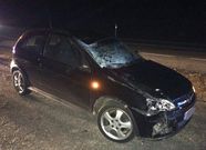 Estado en el que qued� el coche implicado en el atropello. 