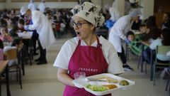 Buenos platos en los colegios gallegos