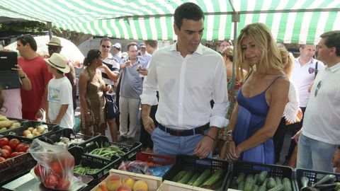 El presidente Pedro S&aacute;nchez, y su mujer, Bego&ntilde;a G&oacute;mez, en una imagen de archivo