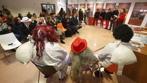 Presentaci�n del antroido de Val de Francos en el Museo de Viladonga