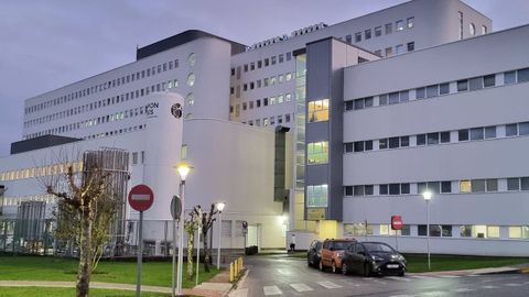 Vista del hospital Meixoeiro