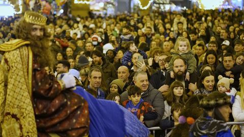 Cabalgata de Reyes en la ciudad de Ourense