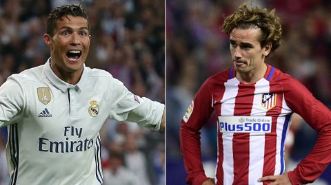 CRISTIANO - GRIEZMANN. El franc�s da lo que se necesita. El luso es un rematador con gran incidencia en el resultado. Pero el atl�tico aporta lo necesario t�cticamente.