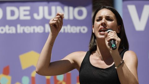 Irene Montero es la candidata de Podemos 