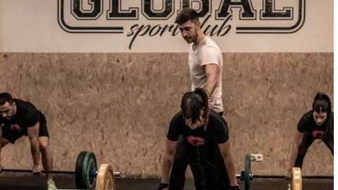 Centro de entrenamiento personal Global Sport Club en A Corua (Rianxo, 21).