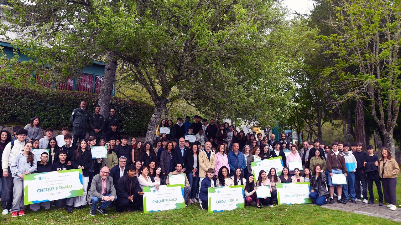 La juventud gallega se convierte en «influencer» de los entornos naturales con el certamen #ParqueVibras