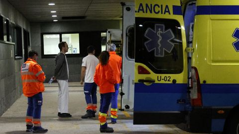 Urgencias del Cunqueiro, en Vigo, el pasado martes