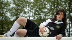 Erika Gonz�lez jug� como titular con la selecci�n en el partido de Almendralejo