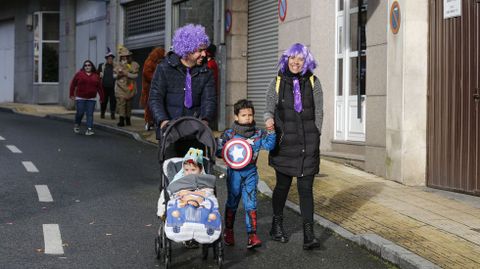 Desfile de entroido en Celanova