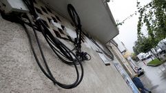 �lbum de fotos con los cableados a�reos en Barbanza