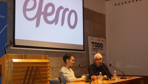 Conferencia de Elena Ferro e lvaro Pinsobre Os zocos dignificados