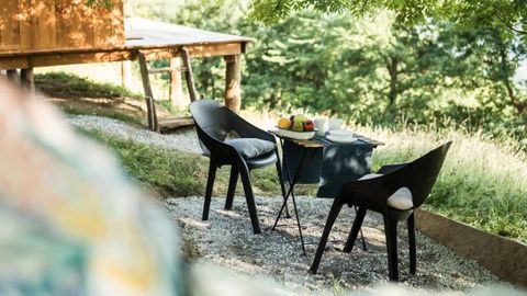 Exterior de una de las viviendas singulares de la plataforma Airbnb en Pola de Laviana
