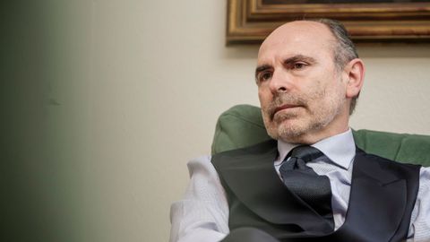 Ignacio Villaverde, rector de la Universidad de Oviedo