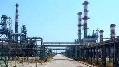 Refiner�a de Galp en Matosinhos, en desmantelamiento.