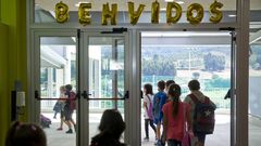 Imagen de archivo del primer d�a de clase 