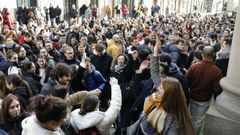 Foto del �ltimo examen mir celebrado el pasado mes de enero en Santiago