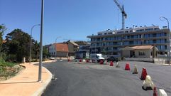 La nueva PO-308 entre Portonovo y Major